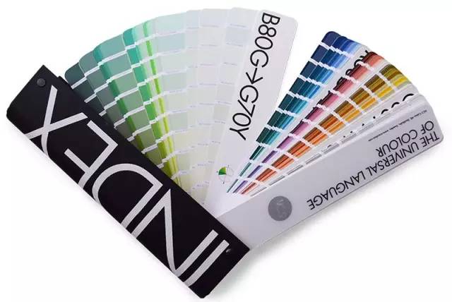 NCS color card
